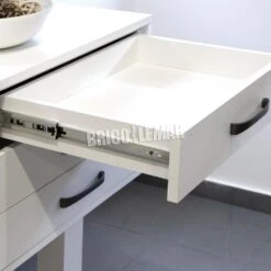 Juego De Guías Para Cajones 45x300mm Extracción Total Cierre Suave Cincado Emuca -Brico Lemar Comercio juego de guias para cajones 45x300mm extraccion total cierre suave cincado emuca 3