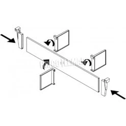 Juego De Separadores De Cajones Ajustables 900mm Aluminio Blanco Emuca 17 Juego De Separadores De Cajones Ajustables 900mm Aluminio Blanco Emuca -Brico Lemar Comercio juego de separadores de cajones ajustables 900mm aluminio blanco emuca 7
