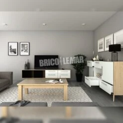 Kit Cajón De Cocina Concept Altura 105mm Profundidad 500mm Cierre Suave Acero Blanco Emuca -Brico Lemar Comercio kit cajon de cocina concept altura 105mm profundidad 500mm cierre suave acero blanco emuca 3