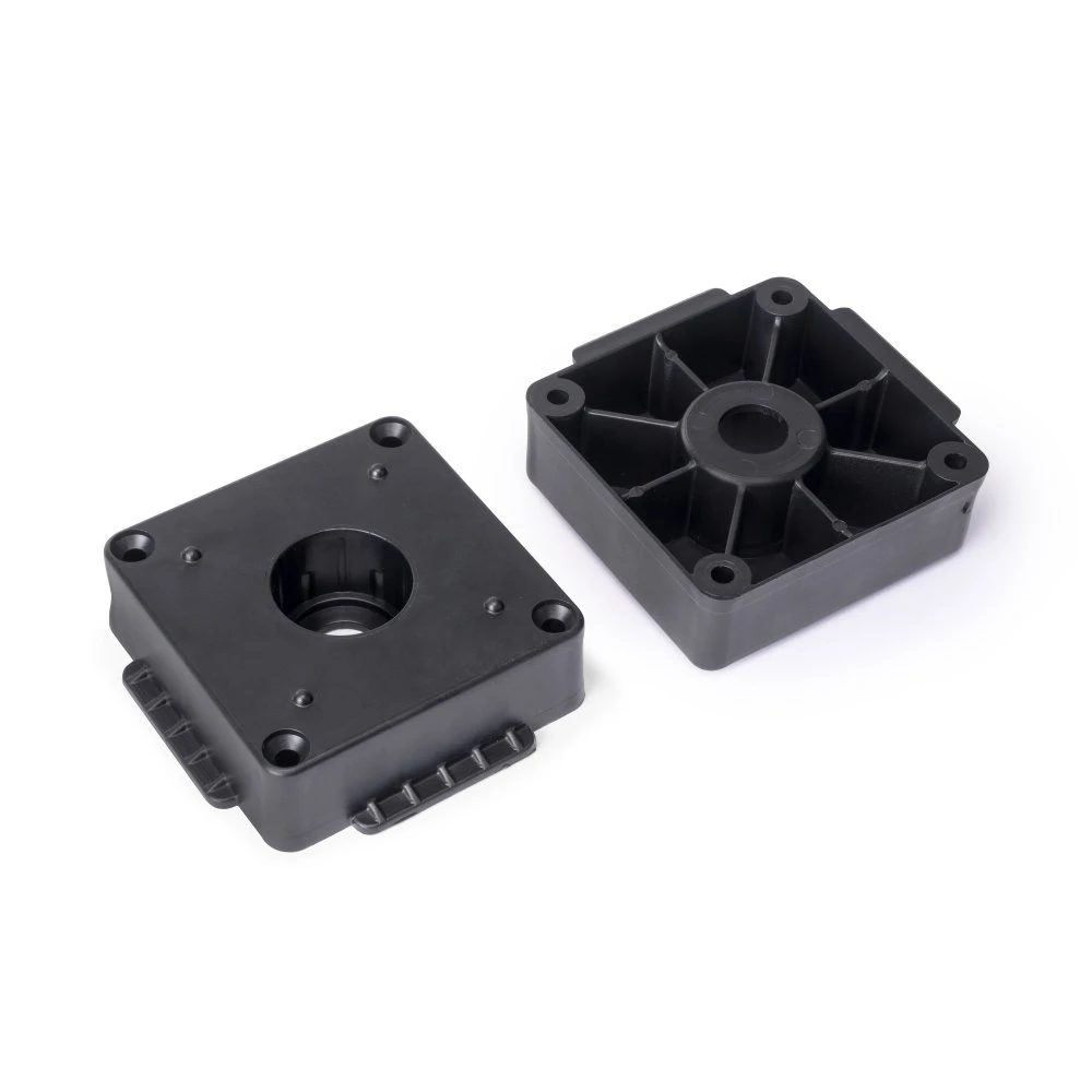 Kit De Pie Nivelador Bone Con Base Cuadrada Para Mueble, Altura 120mm, Regulable 118-160mm, Plástico, Negro - Emuca 7 Kit De Pie Nivelador Bone Con Base Cuadrada Para Mueble, Altura 120mm, Regulable 118-160mm, Plástico, Negro - Emuca - Imagen 5