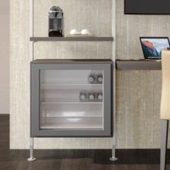 Kit De Soportes Para 3 Estantes De Madera Y 1 Módulo Para La Estructura Zero, Zamak, Pintado Color Gris Piedra - Emuca 13 Kit De Soportes Para 3 Estantes De Madera Y 1 Módulo Para La Estructura Zero, Zamak, Pintado Color Gris Piedra - Emuca -Brico Lemar Comercio kit de soportes para 3 estantes de madera y 1 modulo para la estructura zero zamak pintado color gris piedra emuca 2