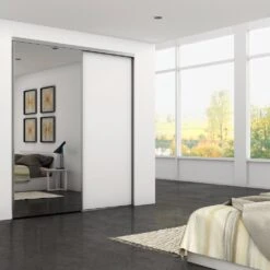 Kit Herrajes Para Armario Con 2 Puertas Correderas Y Cierre Suave Placard 74 Sharp Negro - Emuca 9 Kit Herrajes Para Armario Con 2 Puertas Correderas Y Cierre Suave Placard 74 Sharp Negro - Emuca -Brico Lemar Comercio kit herrajes para armario con 2 puertas correderas y cierre suave placard 74 sharp negro emuca 1