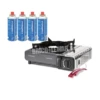 Kit Hornillo Cocina Camp Bistro 3 + 4 Cartuchos De Gas 220g Campingaz -Brico Lemar Comercio kit hornillo cocina camp bistro 3 4 cartuchos de gas 220g campingaz