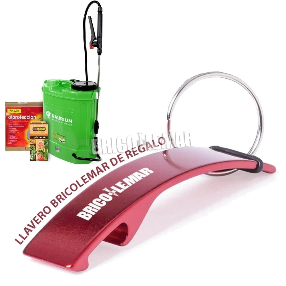 Kit Insecticida Ecológico Triple Acción 100ml Flower + Pulverizador A Batería 12V 12L + Set De Protección 8 Kit Insecticida Ecológico Triple Acción 100ml Flower + Pulverizador A Batería 12V 12L + Set De Protección - Imagen 6
