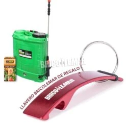Kit Insecticida Ecológico Triple Acción 100ml Flower + Pulverizador A Batería 12V 16L -Brico Lemar Comercio kit insecticida ecologico triple accion 100ml flower pulverizador a bateria 12v 16l 3