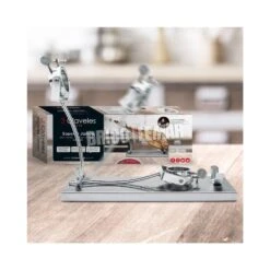 Kit Jamonero Giratorio Plegable Inox + Cuchillos Forgé Jamonero Y Deshuesador + Chaira 3 Claveles -Brico Lemar Comercio kit jamonero giratorio plegable inox cuchillos forge jamonero y deshuesador chaira 3 claveles 1
