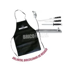 Kit Jamonero Giratorio Plegable Inox + Cuchillos Forgé Jamonero Y Deshuesador + Chaira 3 Claveles -Brico Lemar Comercio kit jamonero giratorio plegable inox cuchillos forge jamonero y deshuesador chaira 3 claveles 4