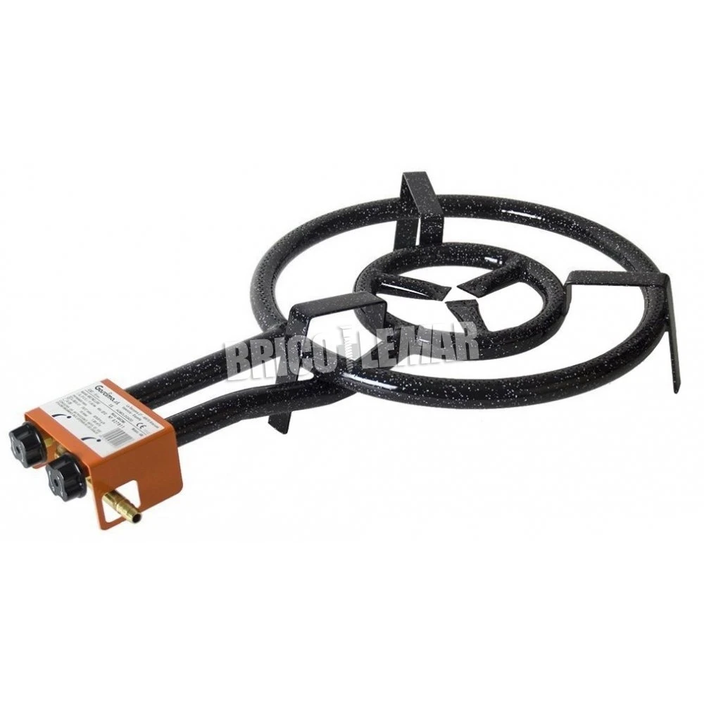 Kit Paellero 40cm Garcima + Paellera 46cm + Soporte Reforzado Kabra (Delantal Gratis) 4 Kit Paellero 40cm Garcima + Paellera 46cm + Soporte Reforzado Kabra (Delantal Gratis) - Imagen 2