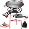 Kit Paellero 60cm Garcima +paellera 70cm + Soporte Reforzado + Paravientos Kabra (Delantal Gratis) -Brico Lemar Comercio kit paellero 60cm garcima paellera 70cm soporte reforzado paravientos kabra delantal gratis