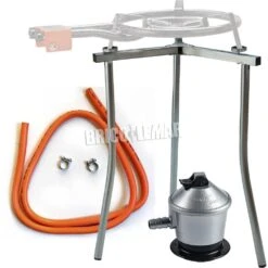 Kit Para Paellero (Soporte + Regulador + Manguera)