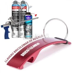 Kit Pistola Caliber 30 + 2 Cartuchos De Espuma Adhesiva EasyPega 750ml Penosil + Limpiador De Espuma Fresca 500ml Quilosa -Brico Lemar Comercio kit pistola caliber 30 2 cartuchos de espuma adhesiva easypega 750ml penosil limpiador de espuma fresca 500ml quilosa 4