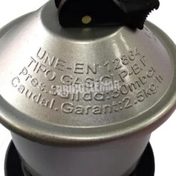 Kit Regulador 30mBar + Manguera 1.5 Metros + 2 Abrazaderas Butano Homologado -Brico Lemar Comercio kit regulador 30mbar manguera 15 metros 2 abrazaderas butano homologado 3