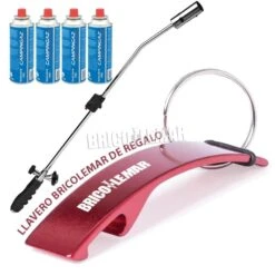 Kit Soplete Quema Hierbas NS-3000T Butsir + 4 Cartuchos De Gas Butano CP250 Campingaz -Brico Lemar Comercio kit soplete quema hierbas ns 3000t butsir 4 cartuchos de gas butano cp250 campingaz 2