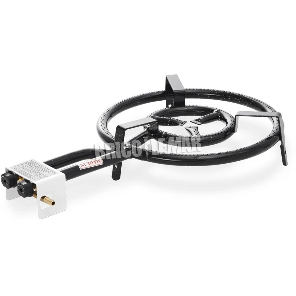 Kit Vaello Paellero 400mm + Paellera 46cm + Patas Reforzadas La Valenciana + Regulador Y Manguera De Gas 4 Kit Vaello Paellero 400mm + Paellera 46cm + Patas Reforzadas La Valenciana + Regulador Y Manguera De Gas - Imagen 2