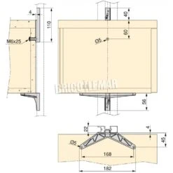 Kit Zero De Soportes Para Estantes De Madera Módulo Y Barra De Colgar Negro Emuca -Brico Lemar Comercio kit zero de soportes para estantes de madera modulo y barra de colgar negro emuca 4