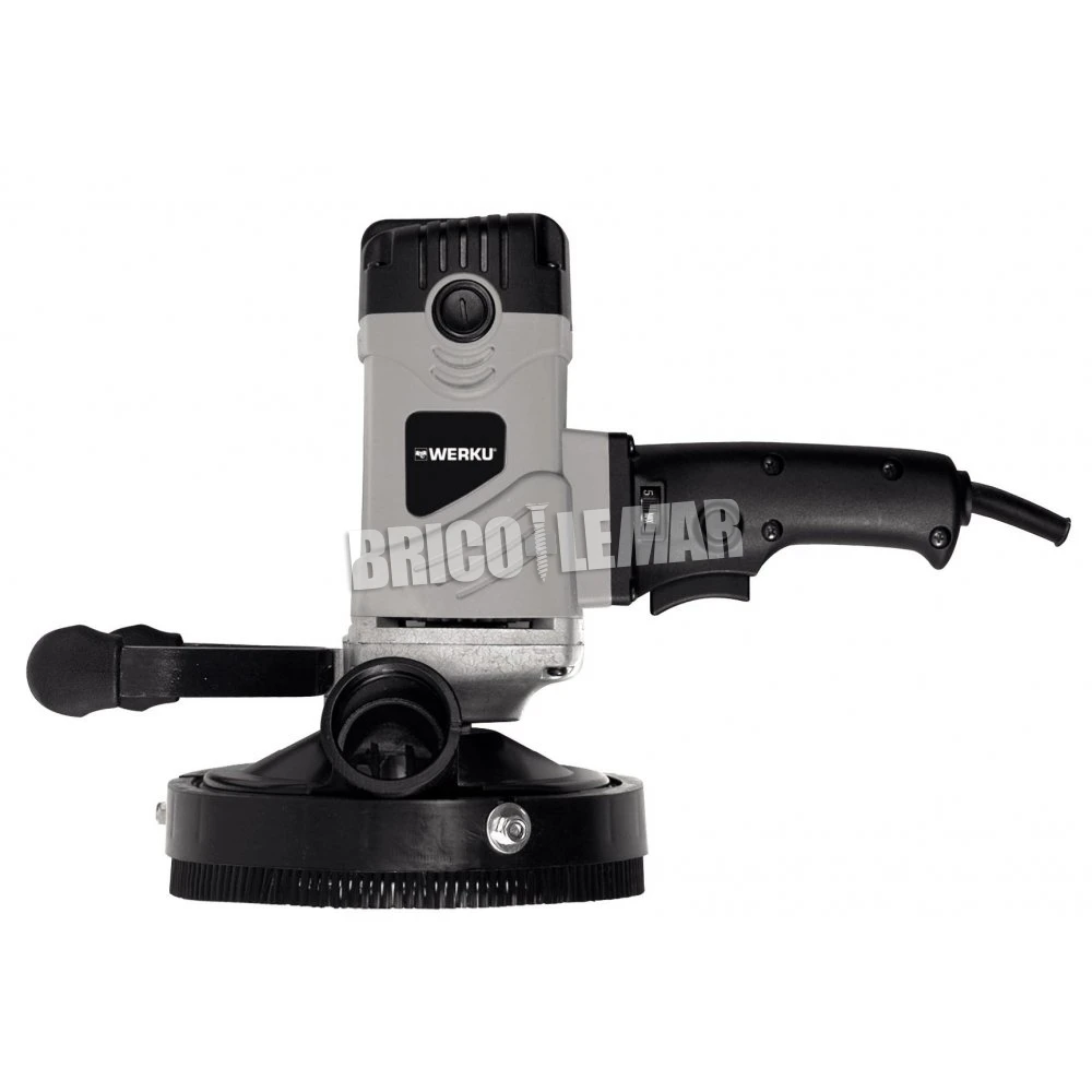 Lijadora De Pared Circular Hormigón 125mm 1500W WK400200 Werku 3 Lijadora De Pared Circular Hormigón 125mm 1500W WK400200 Werku