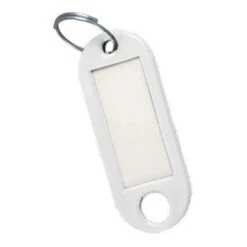 Llavero Portaetiquetas Blanca (bolsa 50 Unidades) Cufesan