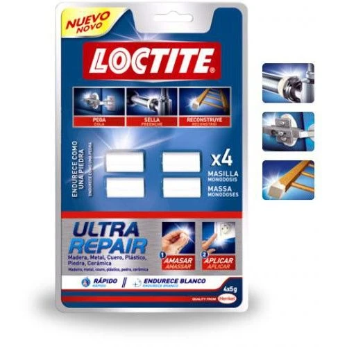 Loctite Ultra Repair Monodosis 4x5gr. Henkel 3 Loctite Ultra Repair Monodosis 4x5gr. Henkel