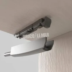 Lote De 10 Cierres De Puerta Push Lite Para Atornillar Con Regulación 80mm Magnético Plástico Gris Emuca -Brico Lemar Comercio lote de 10 cierres de puerta push lite para atornillar con regulacion 80mm magnetico plastico gris emuca 7