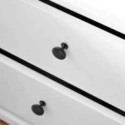 Lote De 10 Pomos Para Mueble Cancún, Diámetro 28.5mm, Zamak, Pintado Negro - Emuca -Brico Lemar Comercio lote de 10 pomos para mueble cancun diametro 285mm zamak pintado negro emuca 1