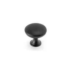 Lote De 10 Pomos Para Mueble Cancún, Diámetro 28.5mm, Zamak, Pintado Negro - Emuca -Brico Lemar Comercio lote de 10 pomos para mueble cancun diametro 285mm zamak pintado negro emuca 4