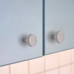 Lote De 10 Pomos Para Mueble Uppsala, Diámetro 30mm, Aluminio, Anodizado Inox - Emuca -Brico Lemar Comercio lote de 10 pomos para mueble uppsala diametro 30mm aluminio anodizado inox emuca 4