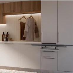 Lote De 10 Tiradores Para Mueble Orlando, L464mm, Intereje 384mm, Acero, Níquel Satinado - Emuca -Brico Lemar Comercio lote de 10 tiradores para mueble orlando l464mm intereje 384mm acero niquel satinado emuca 9