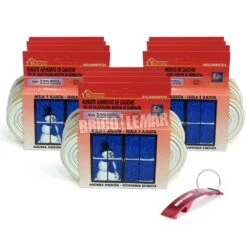 Lote De 12 Burletes De Caucho Tipo P Blanco 6m/und Burcasa