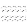 Lote De 20 Tiradores Para Mueble Kobe, L164mm, Intereje 128mm, Zamak, Titanio - Emuca