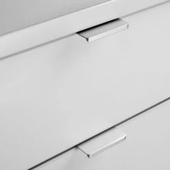 Lote De 25 Tiradores Para Mueble Picanya, L45mm, Intereje 32mm, Aluminio, Anodizado Mate - Emuca -Brico Lemar Comercio lote de 25 tiradores para mueble picanya l45mm intereje 32mm aluminio anodizado mate emuca 3