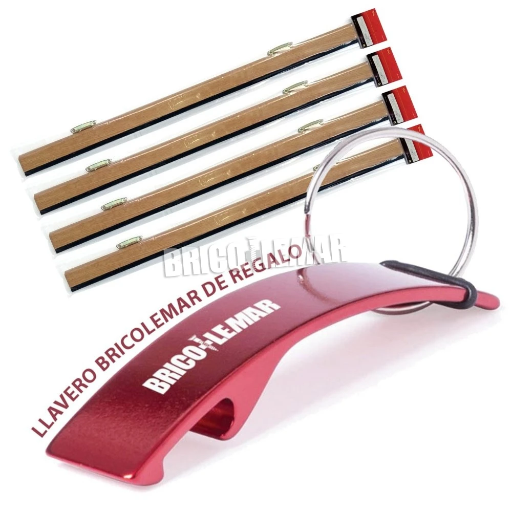 Lote De 4 Burletes Basculantes De Madera 81,5cm/und Roble Burcasa 5 Lote De 4 Burletes Basculantes De Madera 81,5cm/und Roble Burcasa - Imagen 3