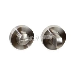 Lote De 5 Juegos De Condena Con Roseta Redonda Para Puertas De Interior Ø35mm Zamak Níquel Satinado Emuca