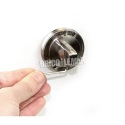 Lote De 5 Juegos De Condena Con Roseta Redonda Para Puertas De Interior Ø50mm Zamak Níquel Satinado Emuca -Brico Lemar Comercio lote de 5 juegos de condena con roseta redonda para puertas de interior 50mm zamak niquel satinado emuca 4