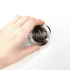 Lote De 5 Juegos De Condena Con Roseta Redonda Para Puertas De Interior Ø50mm Zamak Níquel Satinado Emuca -Brico Lemar Comercio lote de 5 juegos de condena con roseta redonda para puertas de interior 50mm zamak niquel satinado emuca 5