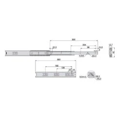 Lote De 5 Juegos De Guías Para Cajones, De Bolas, Altura 45mm, Profundidad 300mm, Extracción Total, Cincado - Emuca 10 Lote De 5 Juegos De Guías Para Cajones, De Bolas, Altura 45mm, Profundidad 300mm, Extracción Total, Cincado - Emuca -Brico Lemar Comercio lote de 5 juegos de guias para cajones de bolas altura 45mm profundidad 300mm extraccion total cincado emuca 3