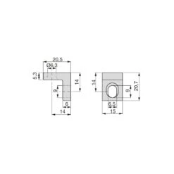 Lote De 50 Escuadras De Unión Para Muebles, 20.5x20.7mm, 2 Agujeros, Zamak, Niquelado - Emuca 7 Lote De 50 Escuadras De Unión Para Muebles, 20.5x20.7mm, 2 Agujeros, Zamak, Niquelado - Emuca -Brico Lemar Comercio lote de 50 escuadras de union para muebles 205x207mm 2 agujeros zamak niquelado emuca 2