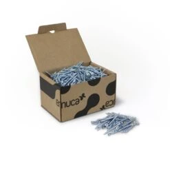 Lote De 500 Tornillos Autorroscantes, Cabeza Plana Allen, Diámetro 5mm, 50mm, Acero, Cincado - Emuca