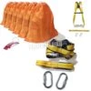 Lote De 6 Arneses De Seguridad Anticaída Dorsal+amarre+2 Mosquetones Kit Sec-Back Murtra