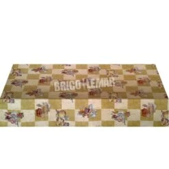 Mantel Hule 140x250cm Rústico Plastihogar