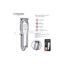 Maquina Cortapelos Para Patillas Inalámbrica 3 Claveles -Brico Lemar Comercio maquina cortapelos para patillas inalambrica 3 claveles 3