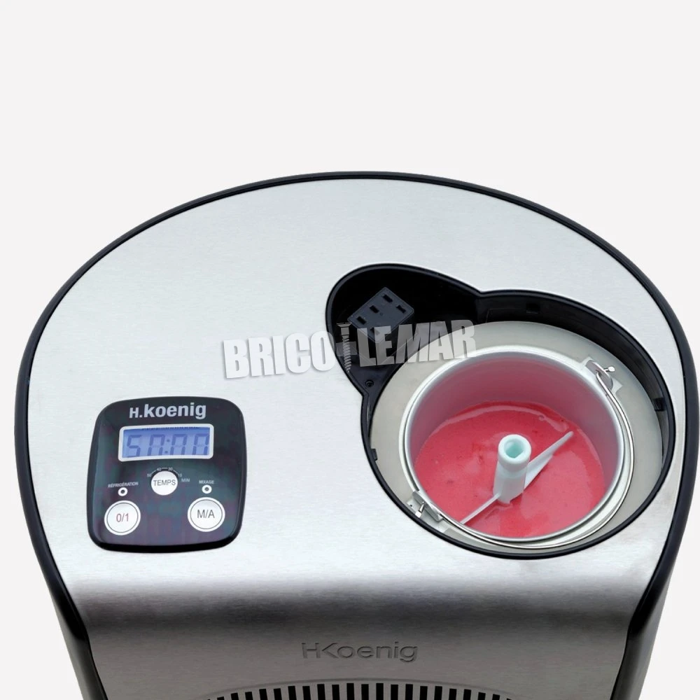 Máquina Para Hacer Helados Con Compresor 1,5L 1Hkoenig HF250 5 Máquina Para Hacer Helados Con Compresor 1,5L 1Hkoenig HF250 - Imagen 3