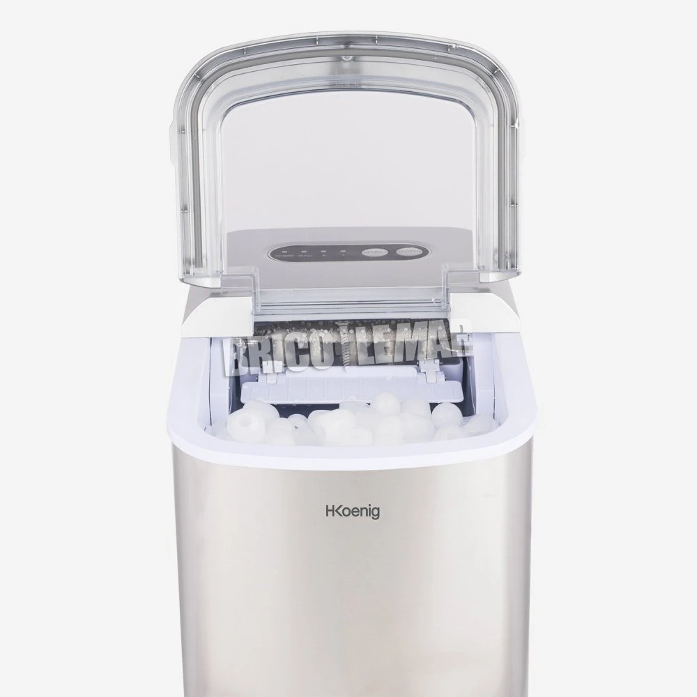 Máquina Para Hacer Hielo 120W 2,2L H.Koenig KB20 4 Máquina Para Hacer Hielo 120W 2,2L H.Koenig KB20 - Imagen 2