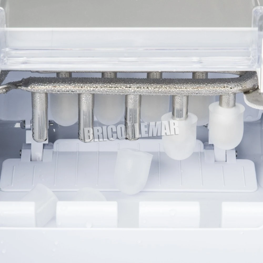 Máquina Para Hacer Hielo 120W Capacidad 12kg 2 Tamaños De Cubitos H.Koenig KB14 7 Máquina Para Hacer Hielo 120W Capacidad 12kg 2 Tamaños De Cubitos H.Koenig KB14 - Imagen 5