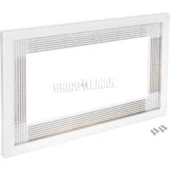 Marco Para Microondas Módulo 600mm Plástico Blanco Emuca