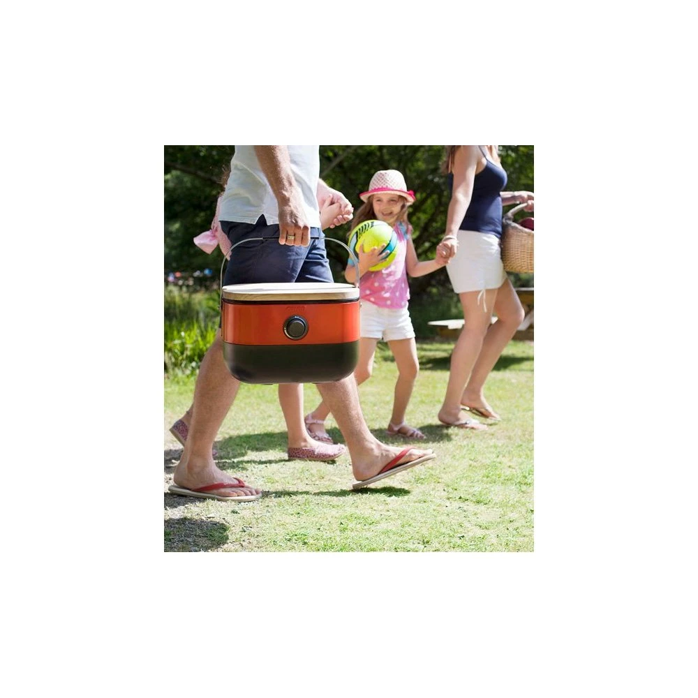 Mini Barbacoa A Gas Portátil Rojo Y Negro FireSide 9 Mini Barbacoa A Gas Portátil Rojo Y Negro FireSide - Imagen 7