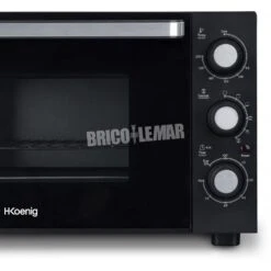 Mini Horno Eléctrico De Sobremesa 1500W 30L 6 Modos De Cocción H.Koenig FO30 -Brico Lemar Comercio mini horno electrico de sobremesa 1500w 30l 6 modos de coccion hkoenig fo30 3