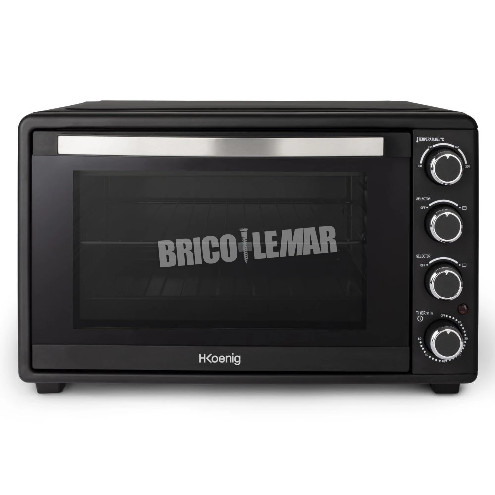 Mini Horno Eléctrico De Sobremesa 2000W 45L 3 Modos De Cocción H.Koenig FO45 3 Mini Horno Eléctrico De Sobremesa 2000W 45L 3 Modos De Cocción H.Koenig FO45