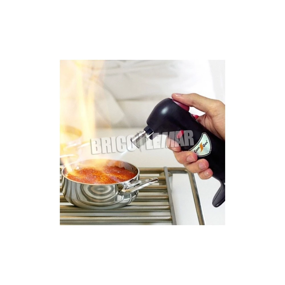Mini Soplete Para Hostelería Comgas + Recarga Gas Butano De 200ml Ibili 7 Mini Soplete Para Hostelería Comgas + Recarga Gas Butano De 200ml Ibili - Imagen 5
