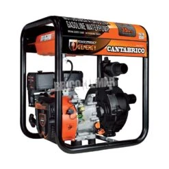 Motobomba A Gasolina Anticorrosión Cantábrico 35000l/h 30m Genergy