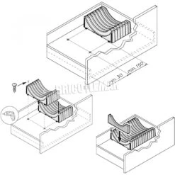 Organizador De 13 Platos Para Muebles Plástico Gris Antracita Emuca 16 Organizador De 13 Platos Para Muebles Plástico Gris Antracita Emuca -Brico Lemar Comercio organizador de 13 platos para muebles plastico gris antracita emuca 6